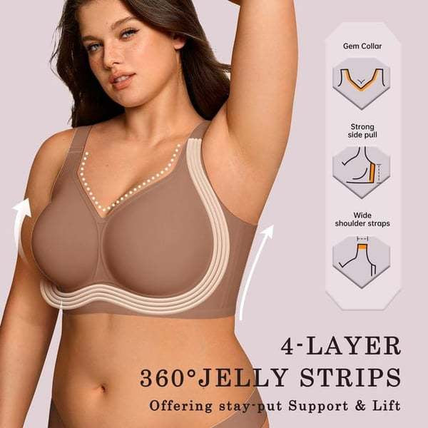Full Coverage Wire-Free Bra