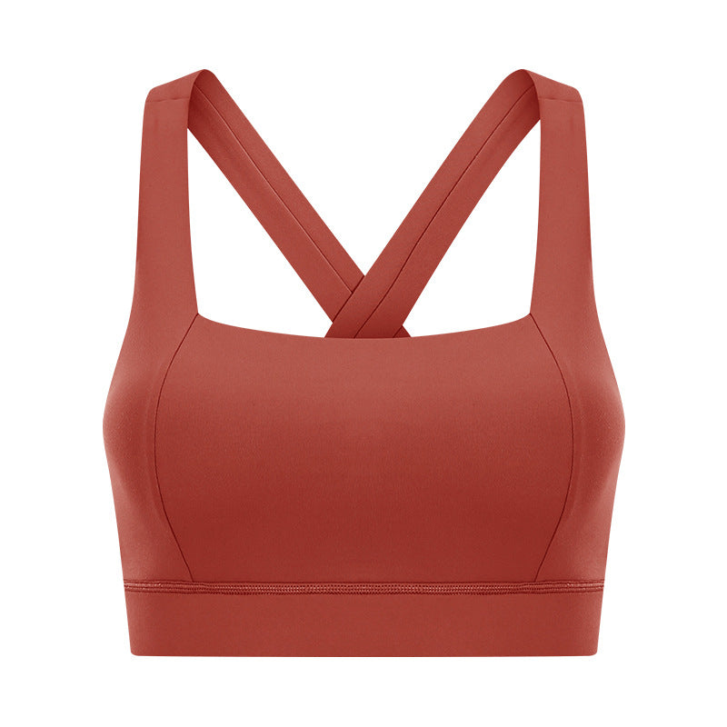 Yoga Bra with Shoulder