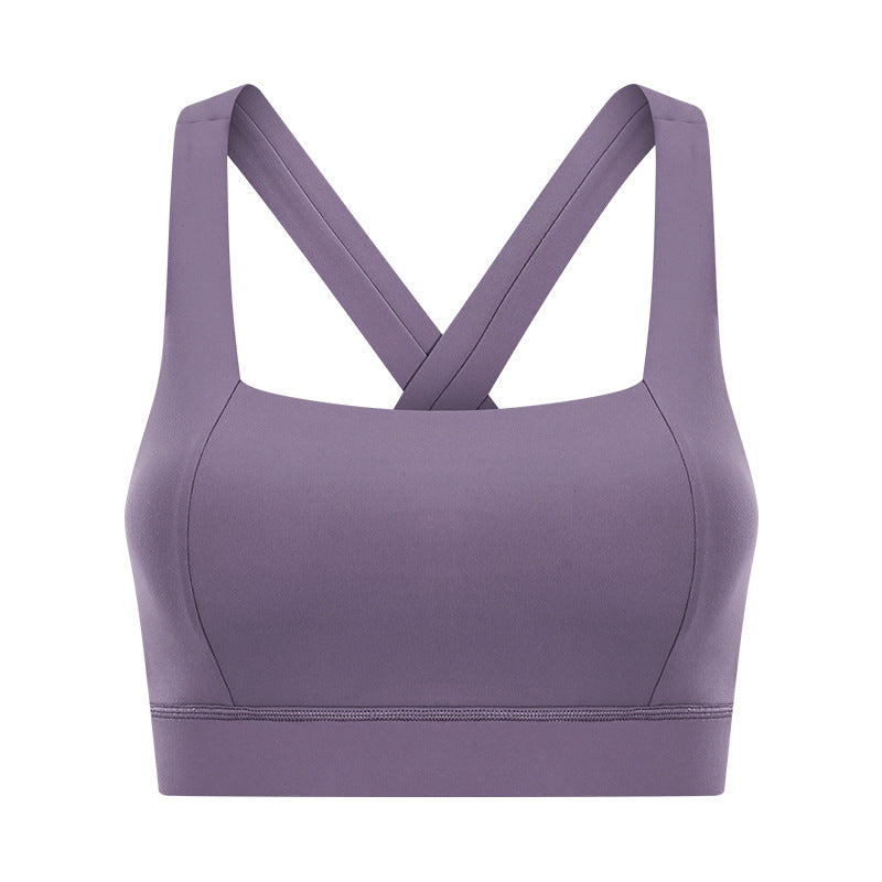 Yoga Bra with Shoulder