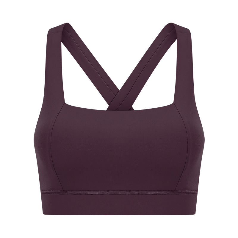 Yoga Bra with Shoulder